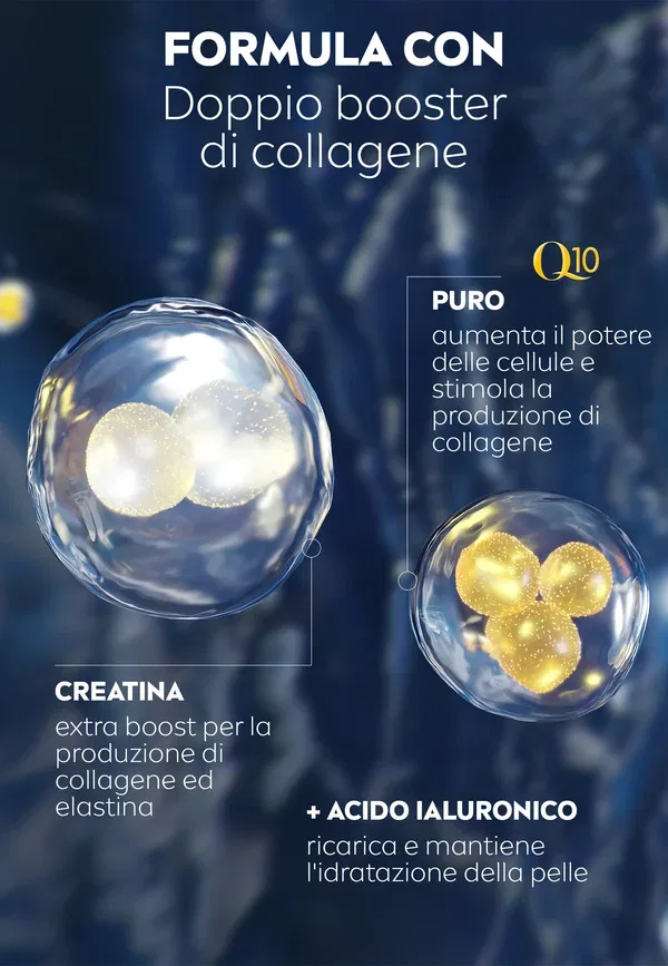 Крем для лица антивозрастной Q10 anti-rughe power extra rassodante spf 15 Nivea, 50 мл, transparent, прозрачный — фото 4