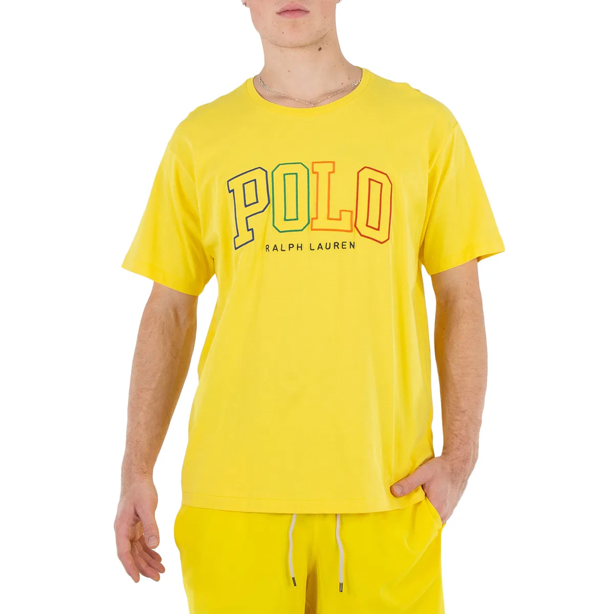 Футболка хлопковая Logo Cotton Jersey Polo Ralph Lauren, Yellow