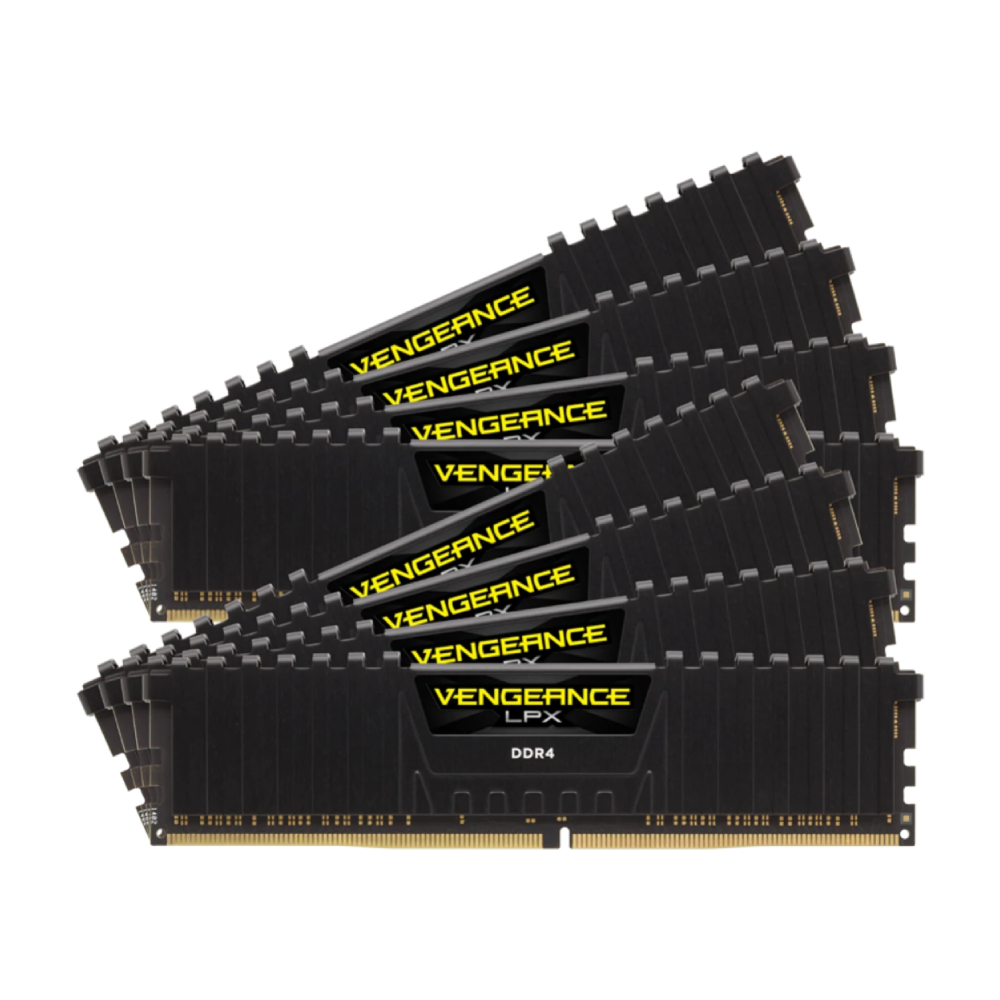 

Оперативная память Corsair Vengeance LPX, 256 ГБ DDR4 (8x 32 ГБ), 3200 МГц, CL16, CMK256GX4M8E3200C16, черный