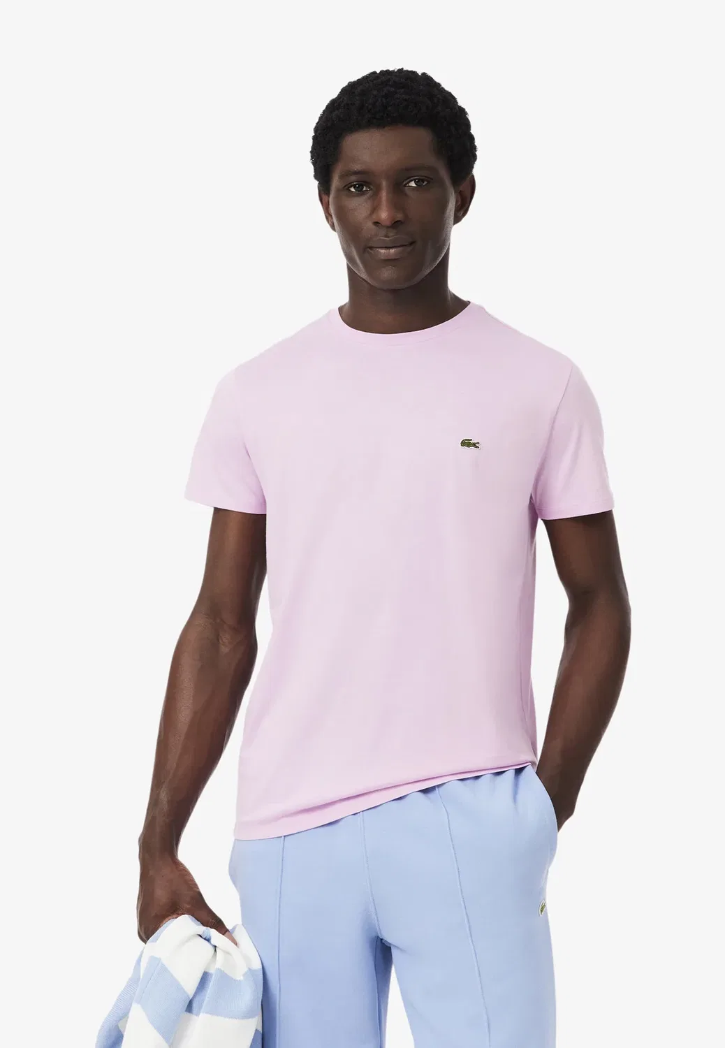 Простая футболка Lacoste, Pink
