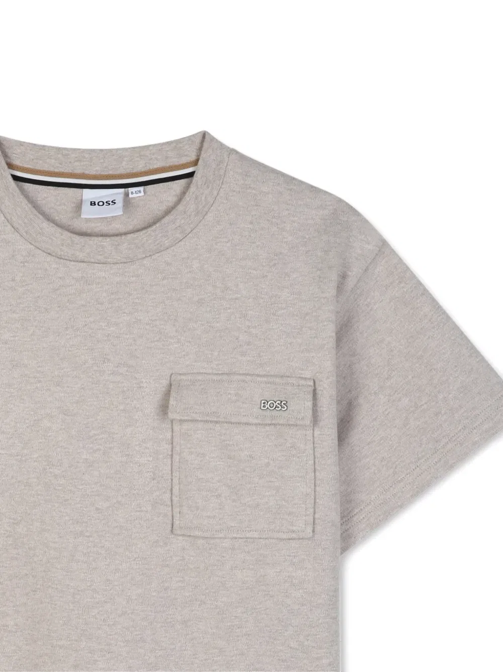 Футболка с карманами Boss Kidswear, серый — фото 3
