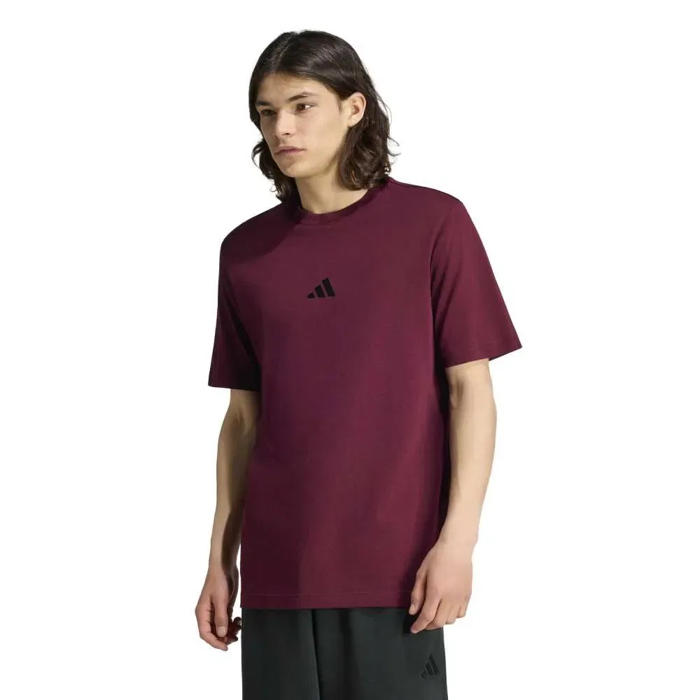 Мужская футболка с коротким рукавом из хлопка Adidas, Purple
