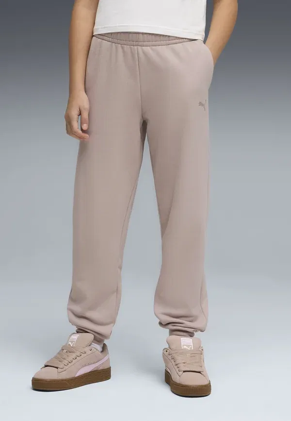Брюки хлопковые Essentials jogging Puma Rose Latte — фото 2
