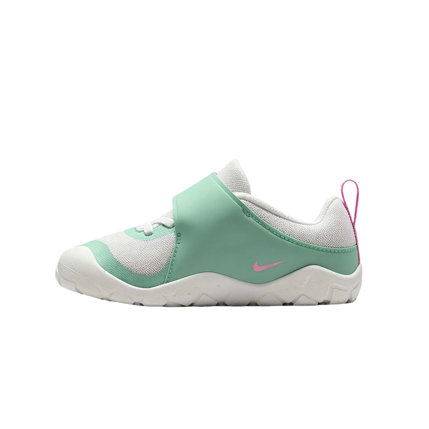 Детские кроссовки с логотипом Swoosh Nike, Sail White/Arctic Green/Mountain White/Rise Pink — фото 3