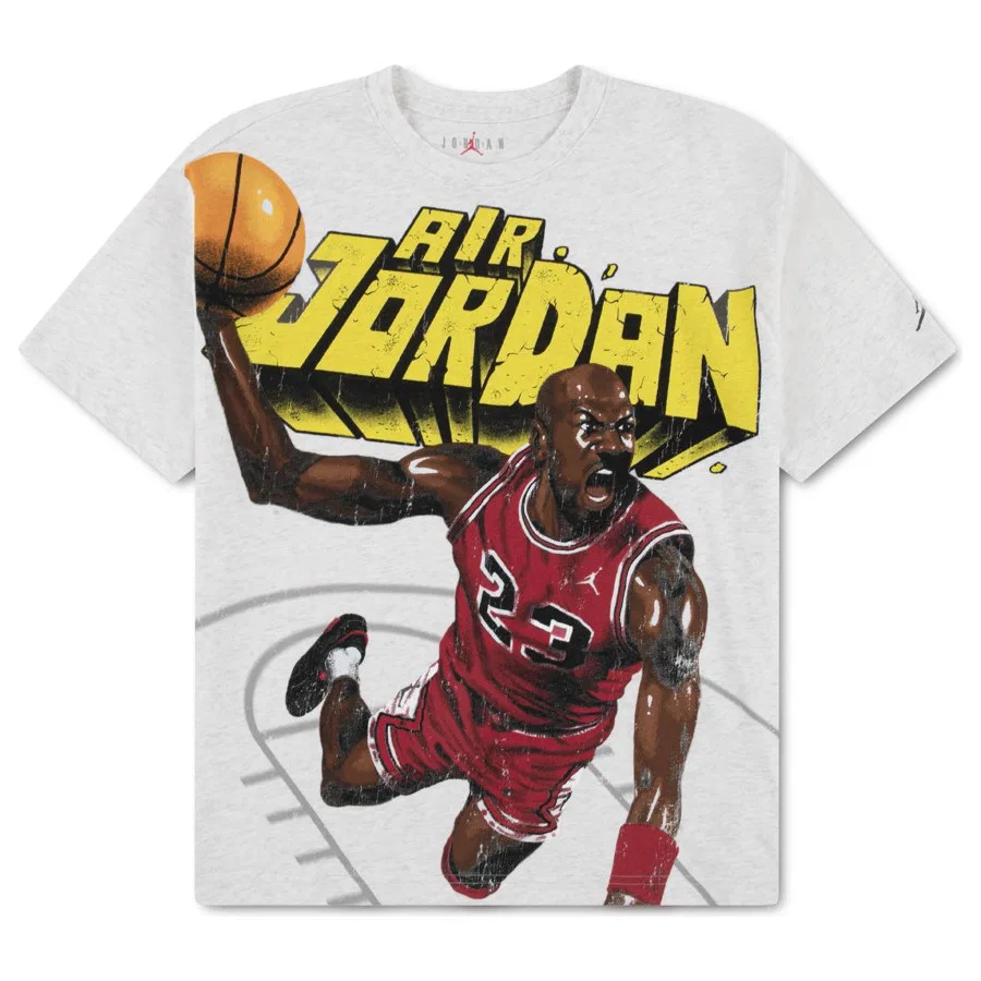 Детская футболка с длинным рукавом Jordan Slam Dunk Nike, X58-Gri