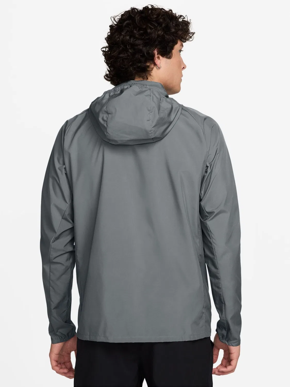 Беговая куртка Nike Smoke Grey Miler UV Repel — фото 3