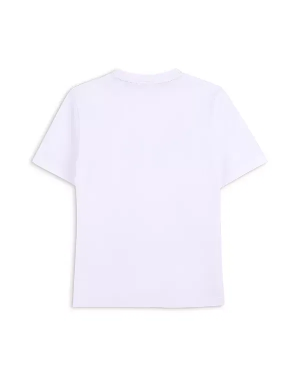 Детская футболка для мальчиков с коротким рукавом Team BOSS Boss Kidswear, белый — фото 2