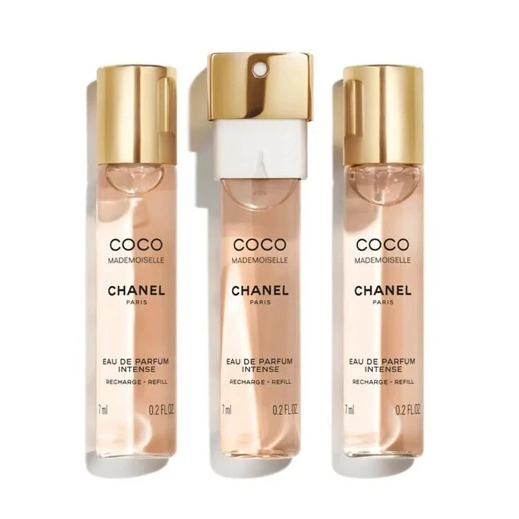 Набор сменных флаконов парфюмерной воды Chanel Coco Mademoiselle, 3 х 7 мл