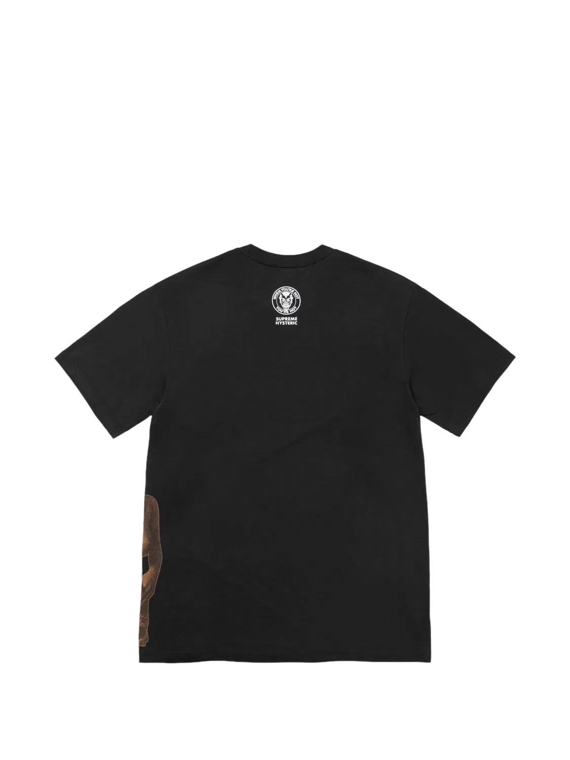 Футболка с графическим принтом, черная Supreme, черный — фото 2