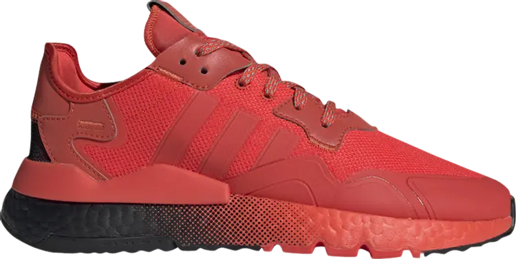 

Кроссовки Adidas Nite Jogger 'Hi-Res Red', красный