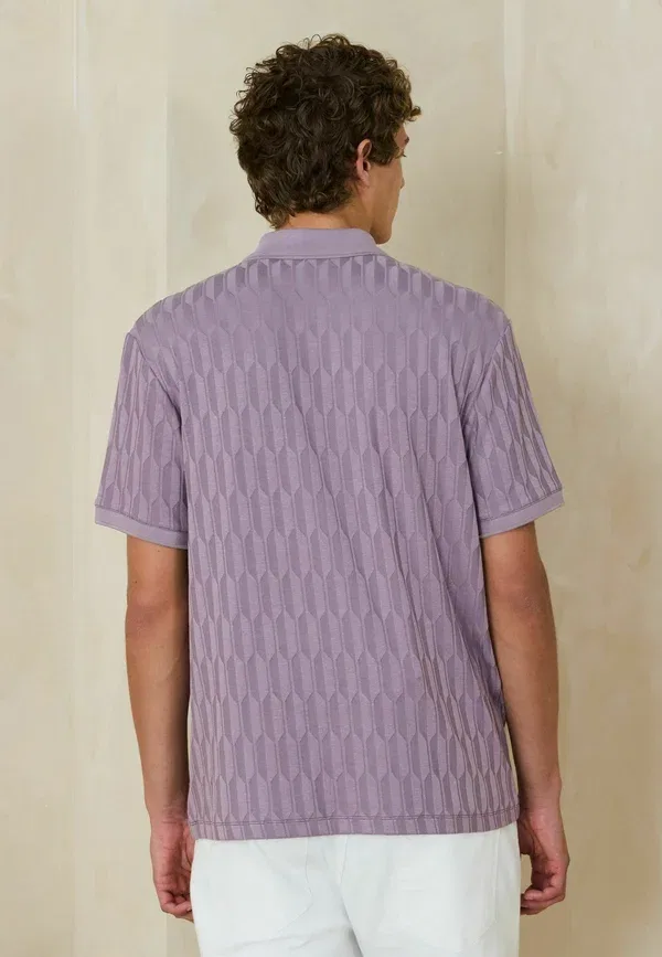 Поло маринованная мальборо Next Mauve Purple, фиолетовый — фото 2