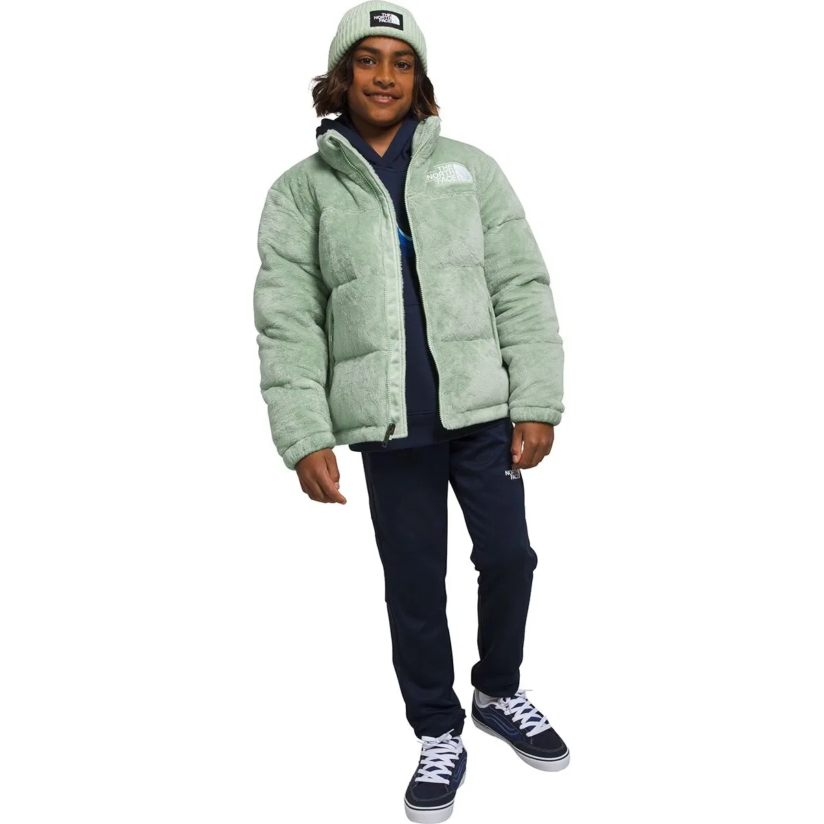 Детская куртка с наполнителем 1996 Retro Nuptse Jacket The North Face, Misty Sage — фото 3