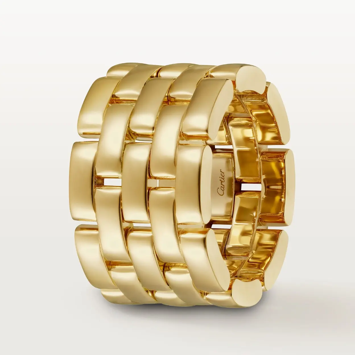 

Кольцо Cartier Maillon Panthere, 12,5 мм, желтое золото