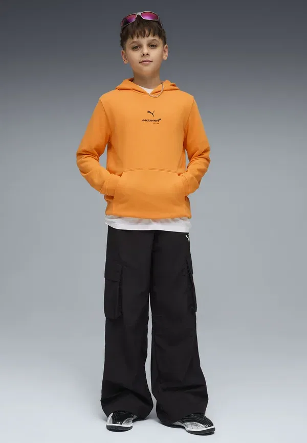 Худи из хлопка и полиэстера Mclaren racing essentials hoodie unisex Puma, Papaya