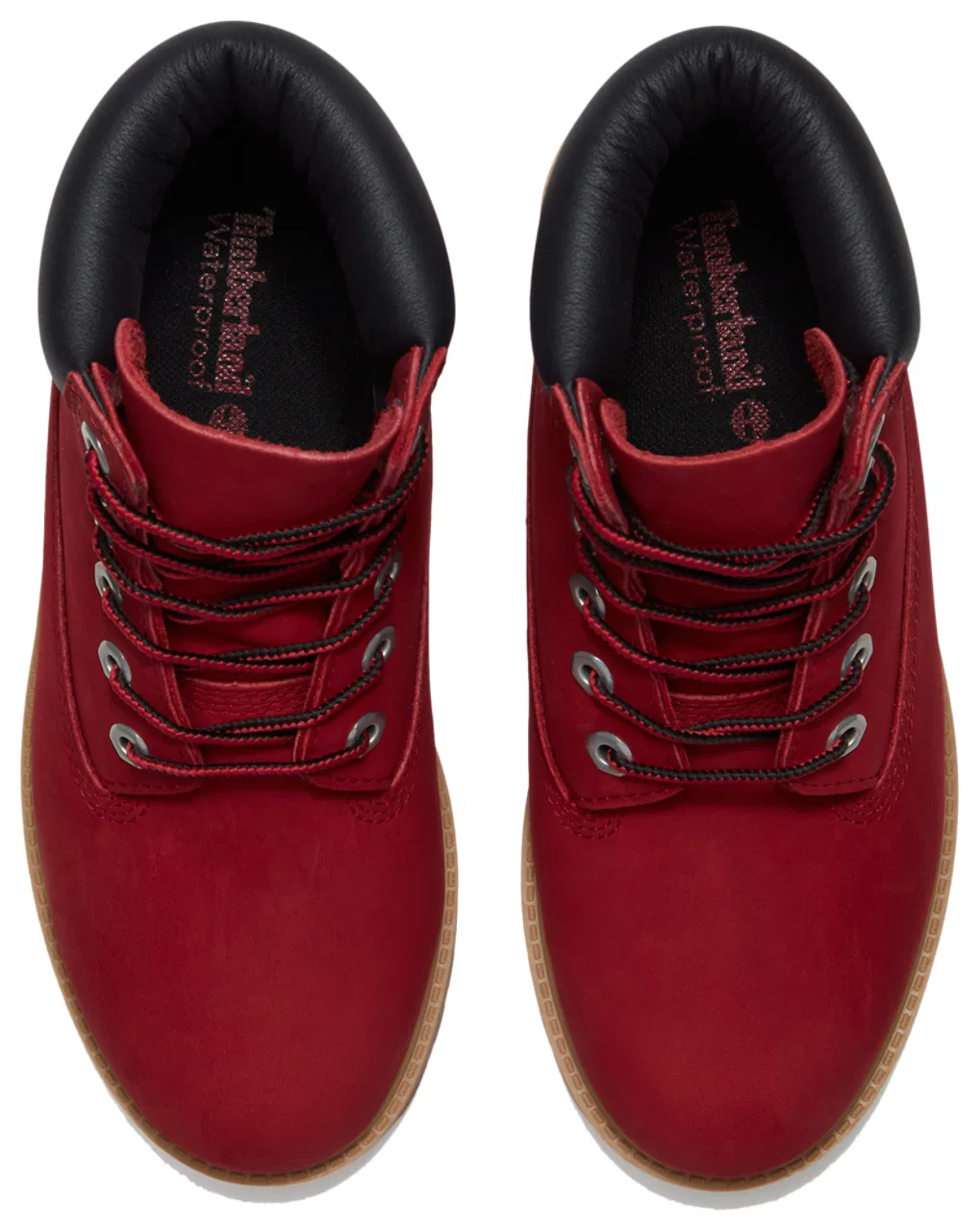 Ботинки для мальчиков 6 Inch Timberland, красный — фото 4