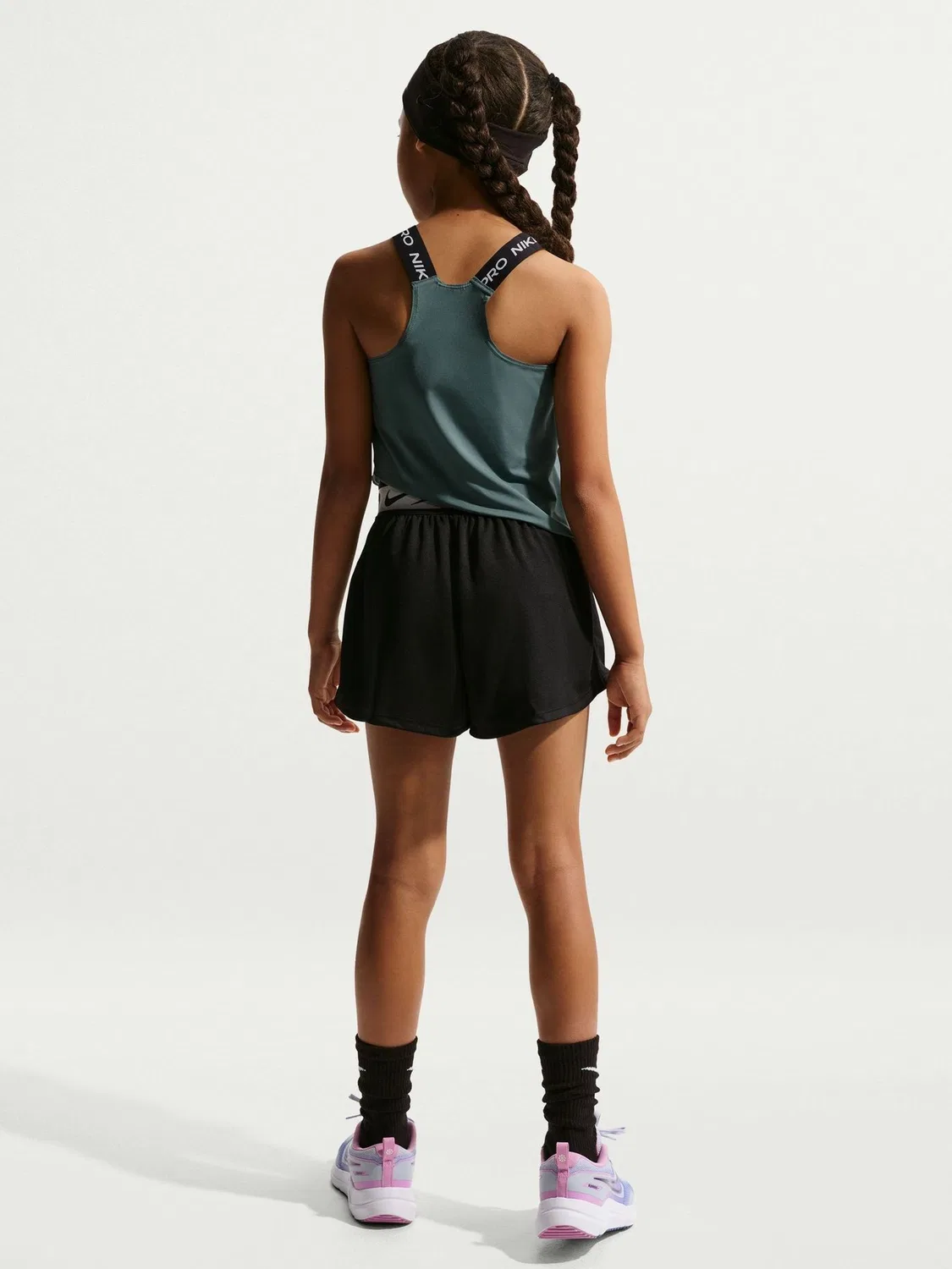 Шорты беговые Dri-FIT Dash Nike, черный — фото 3