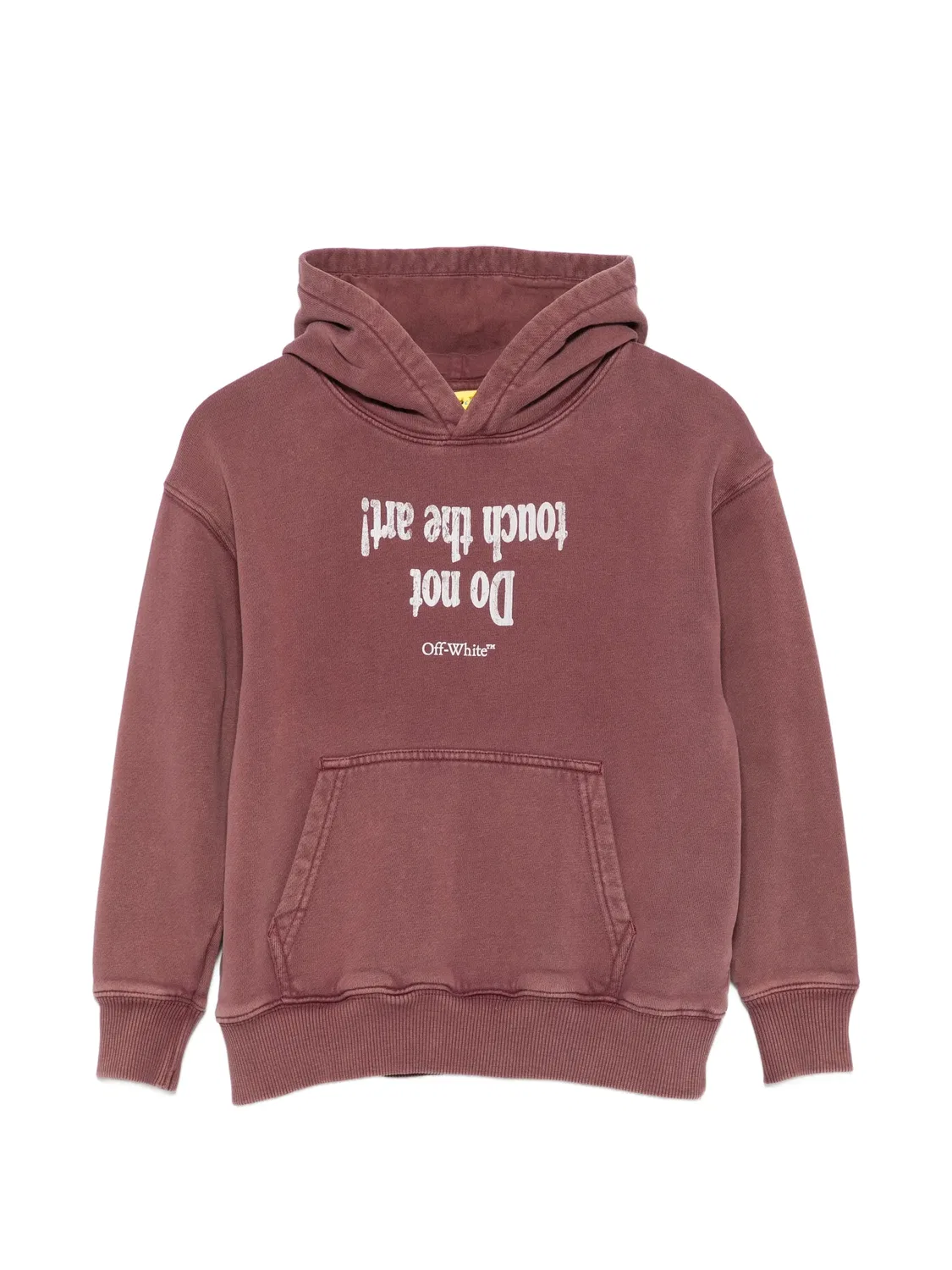 Худи с принтом Arrows OFF-WHITE, красный