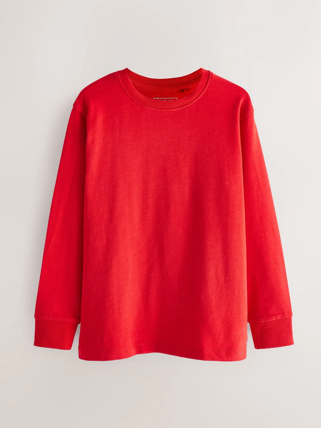 Футболка с длинным рукавом, Regular Fit, Cosy T-Shirt Next, красный