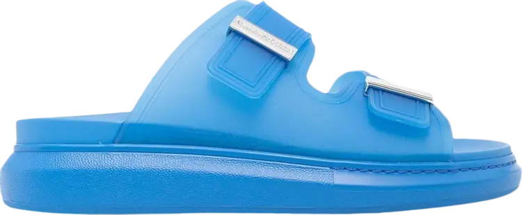 

Сандалии Alexander McQueen Hybrid Slide Lake Blue, синий