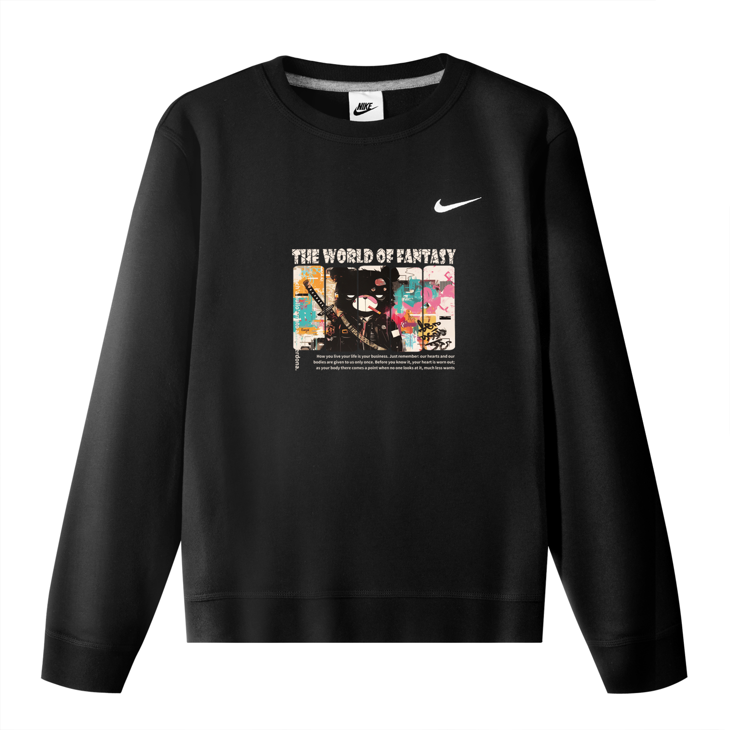 

Nike Свитшот унисекс черная