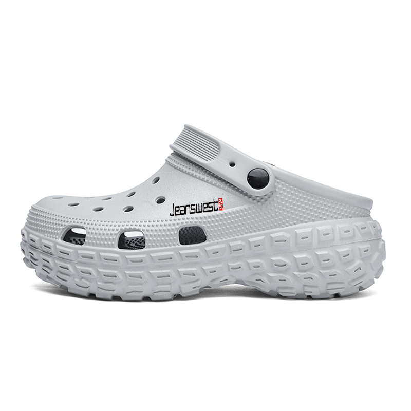 

JEANSWEST Клоги мужские Lead White Gray, цвет Lead White Gray