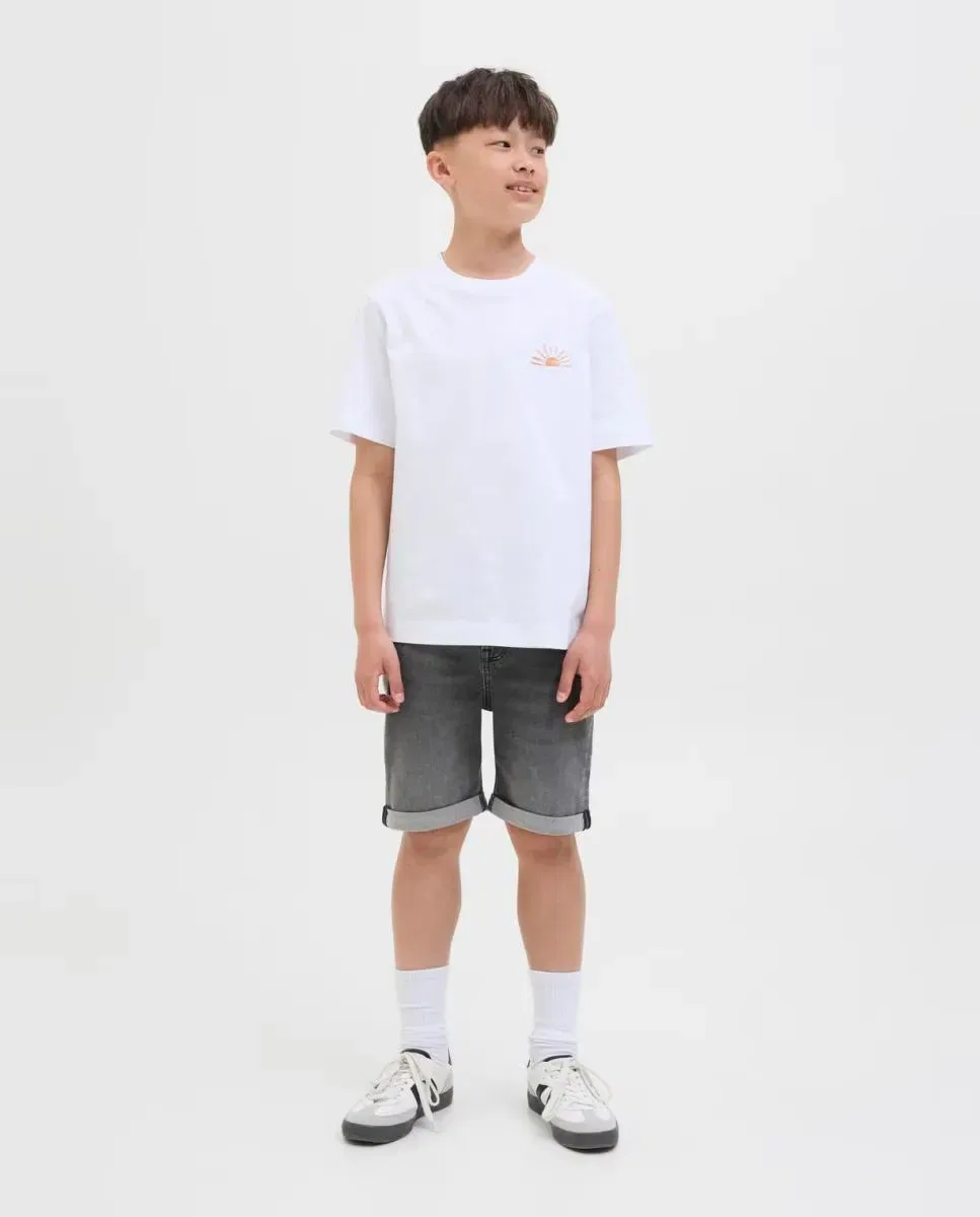 Детские шорты для мальчиков джинсовые Bermuda Jack & Jones, Gris