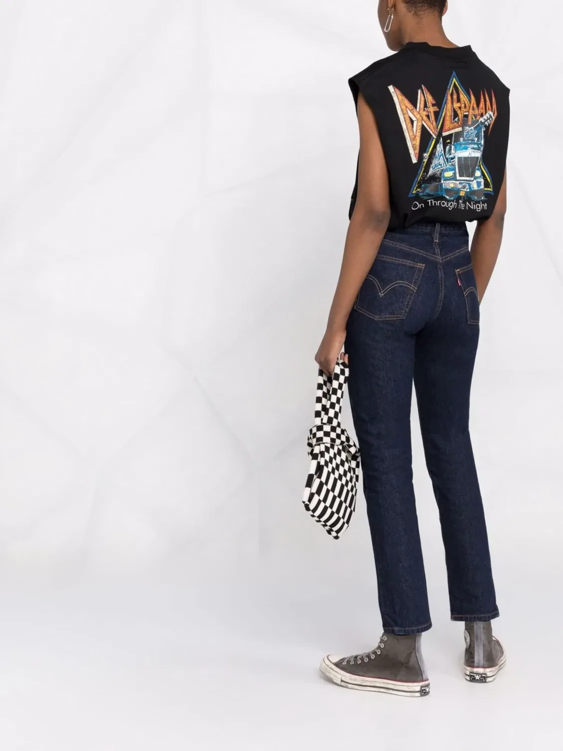 Джинсы Levi's 501 Оригинальные Прямые, синий — фото 3