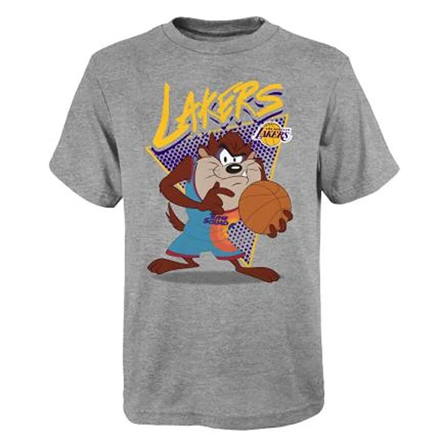 Детская футболка с принтом NBA Rad Times Outerstuff, Grau Hellgrau Violett