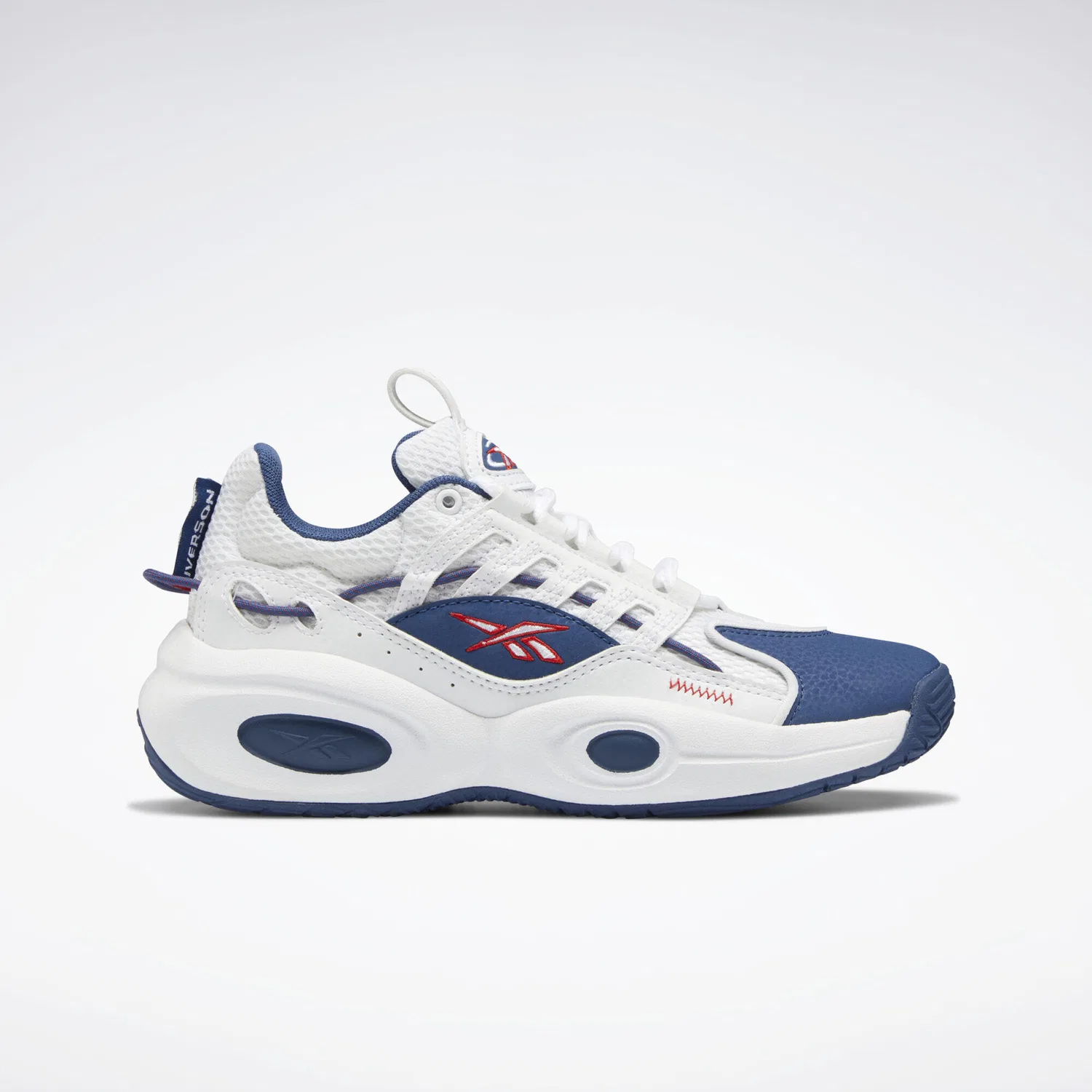 Детские кроссовки с перфорированным верхом Solution Mid Reebok, Weiss