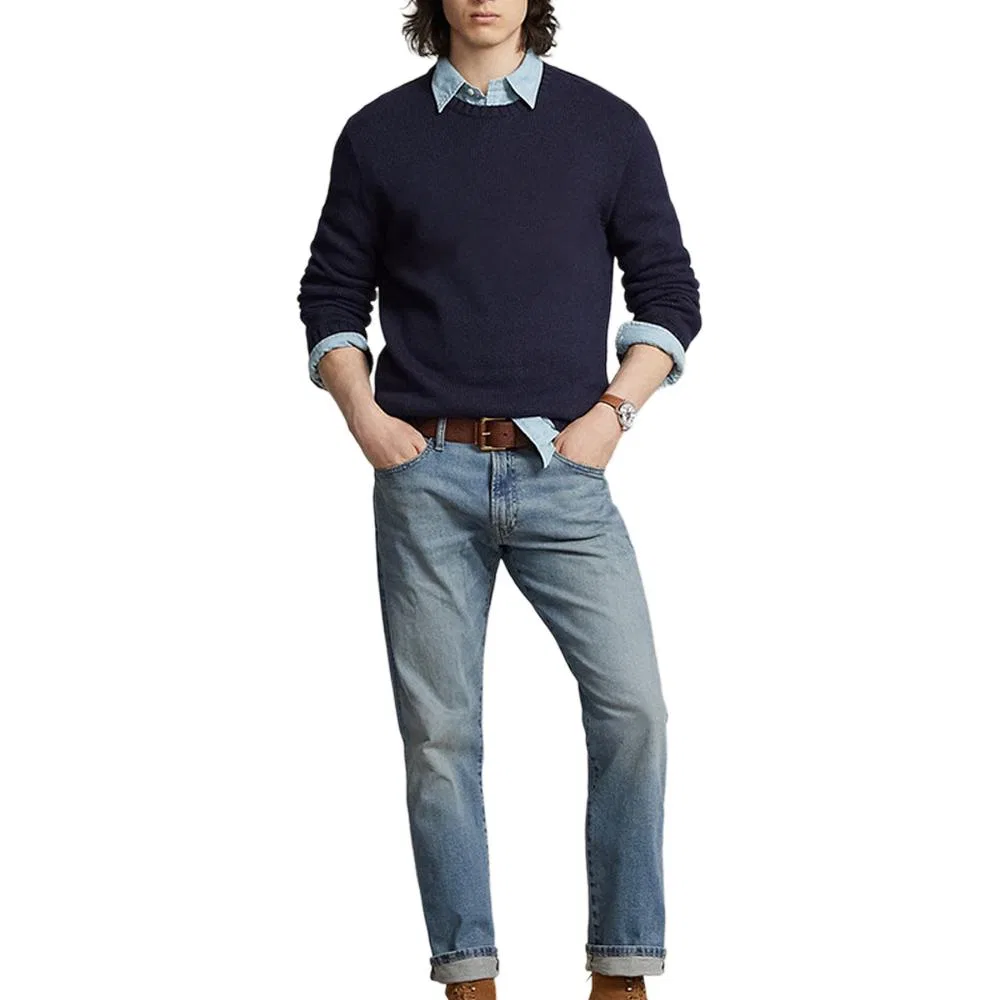 Мужские джинсы синие Polo Ralph Lauren — фото 4