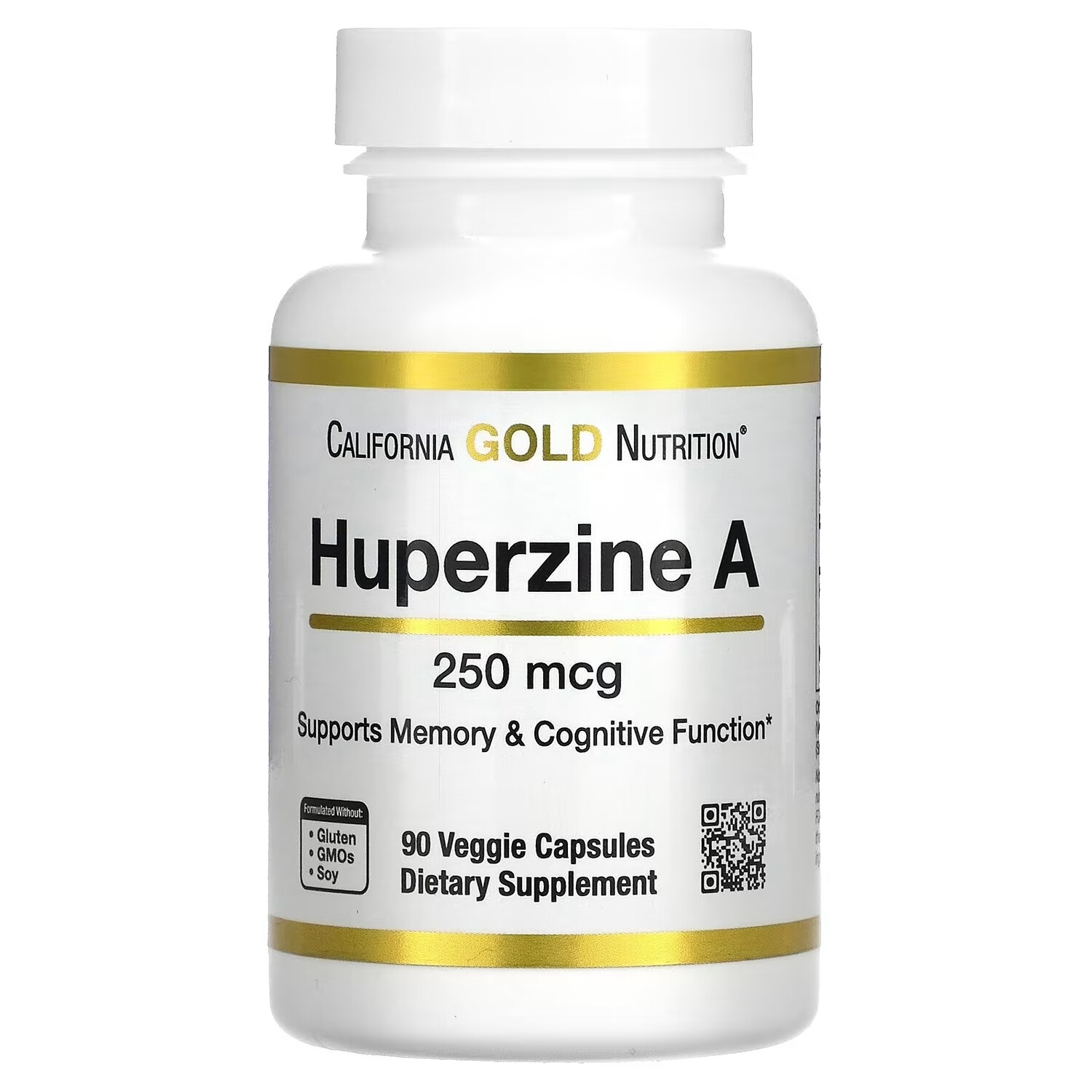 

Гуперзин А California Gold Nutrition, 90 растительных капсул