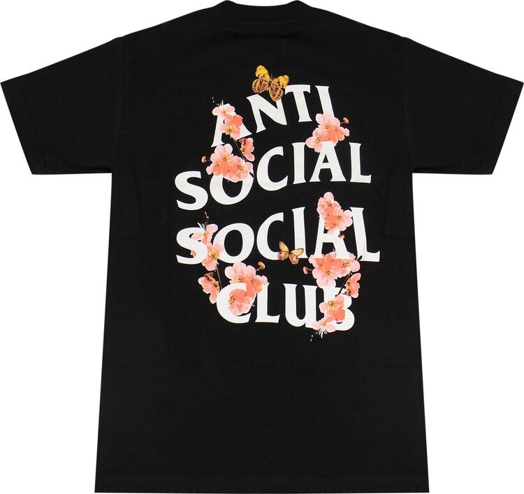Футболка Anti Social Social Club Kkoch ASSC Short-Sleeve T-Shirt 'Black', черный — фото 3
