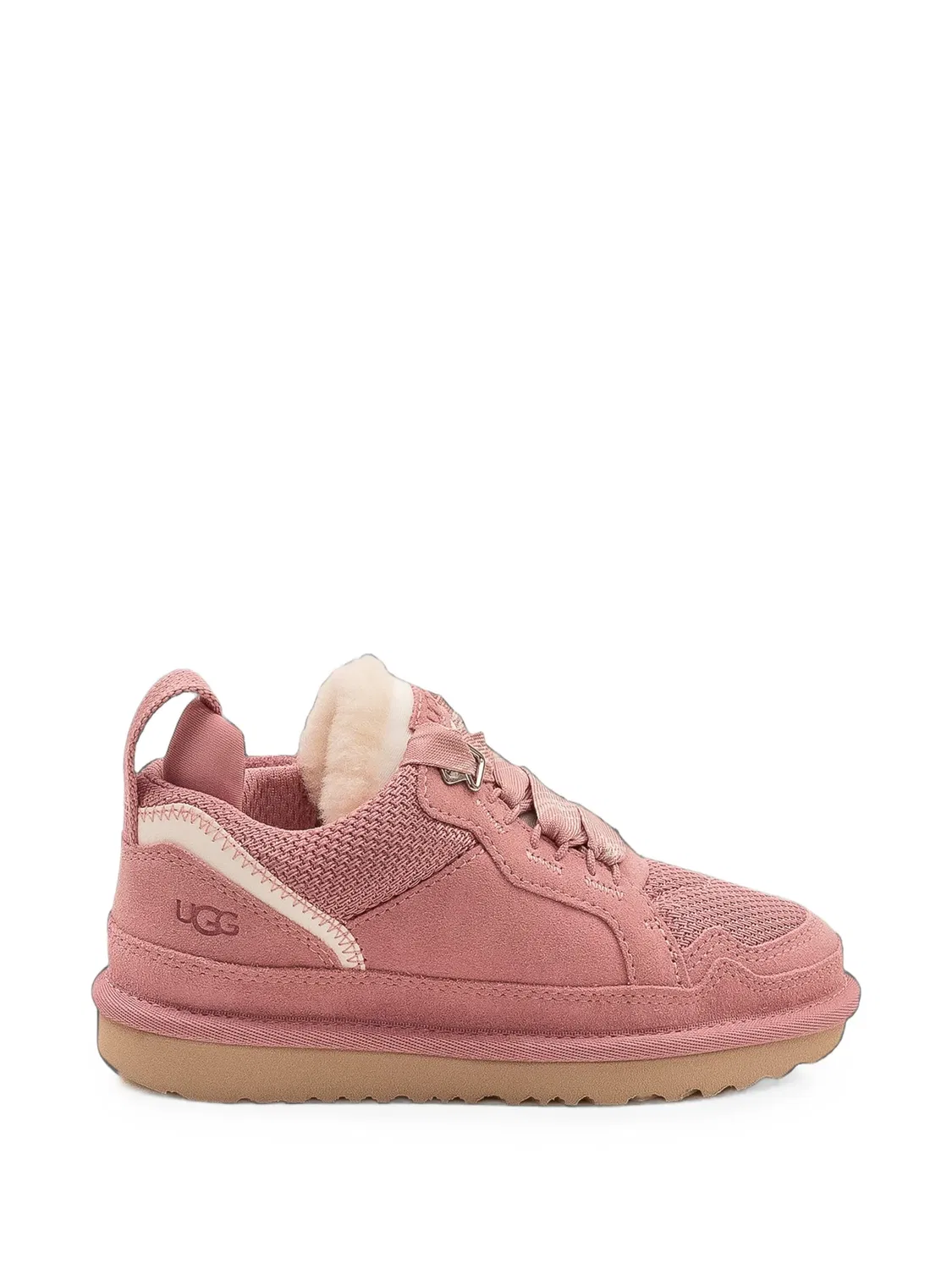 Низкие кроссовки Lowmel с закругленным носком Ugg Kids, розовый