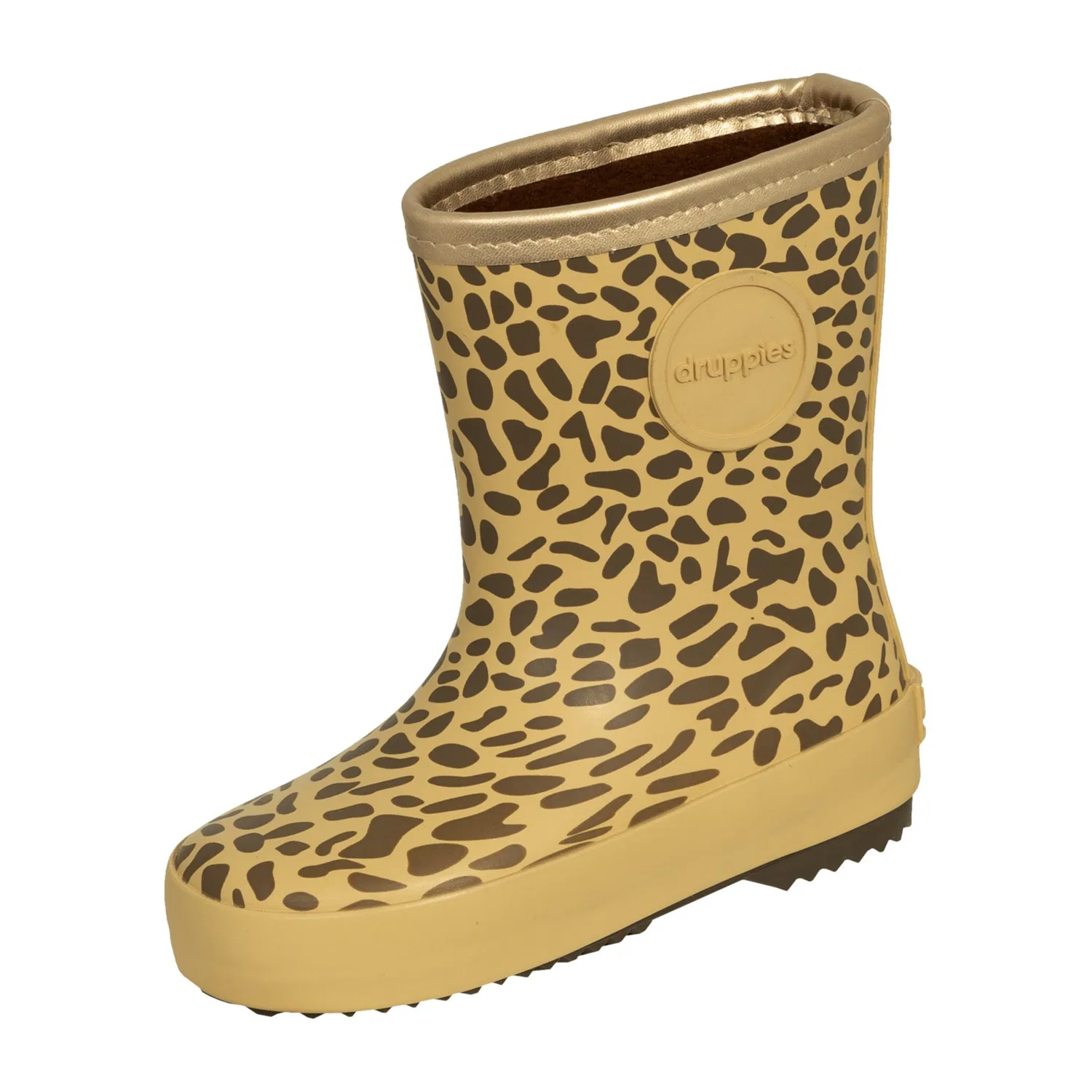 Детские резиновые сапоги с флисовой подкладкой Druppies, Beige
