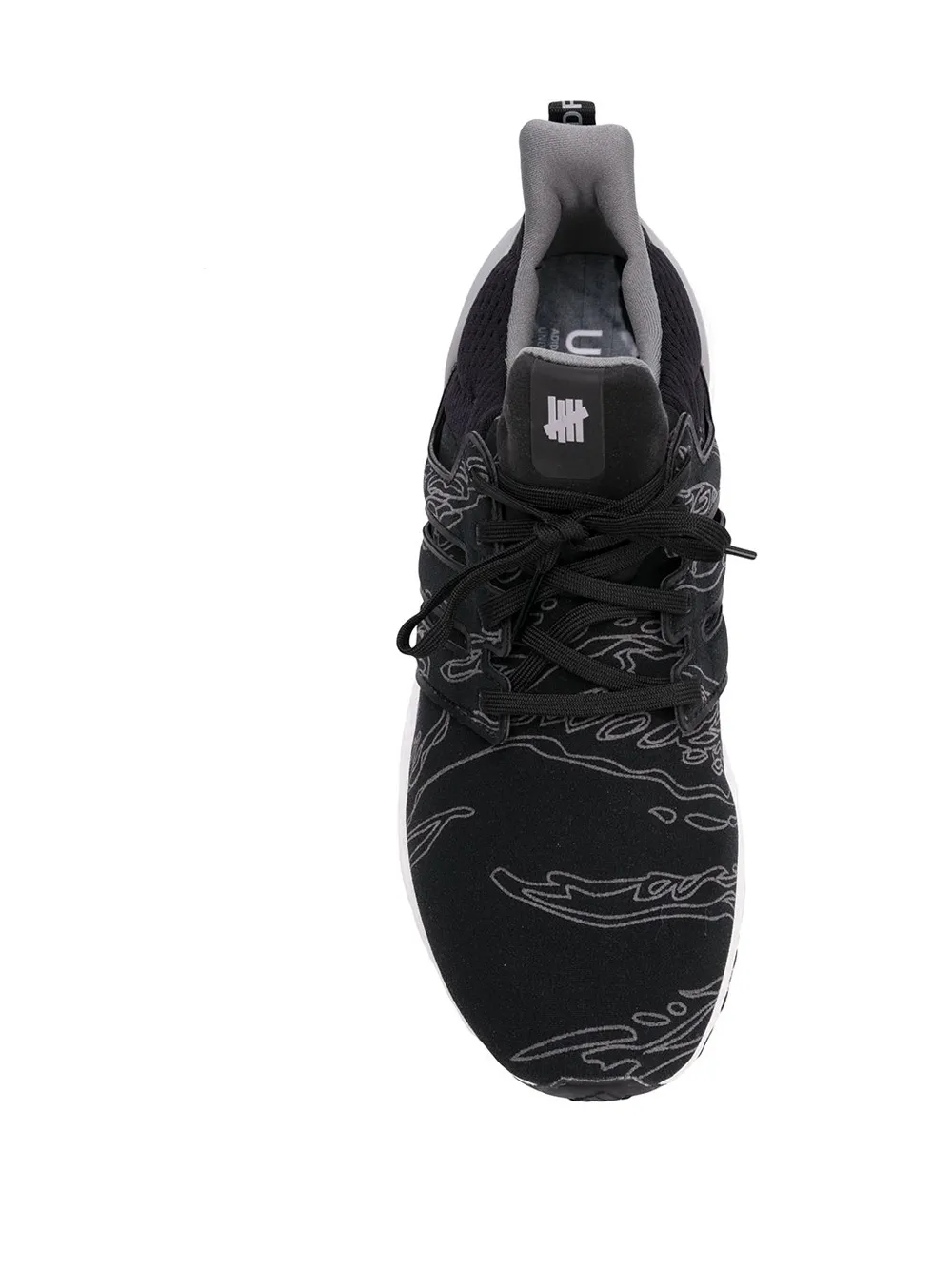 Кроссовки Ultraboost Utility Black Camo из коллаборации с Undefeated Adidas, черный — фото 4