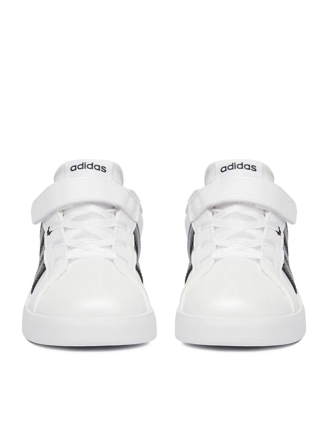 Кроссовки для девочки COURT Adidas, белый — фото 3