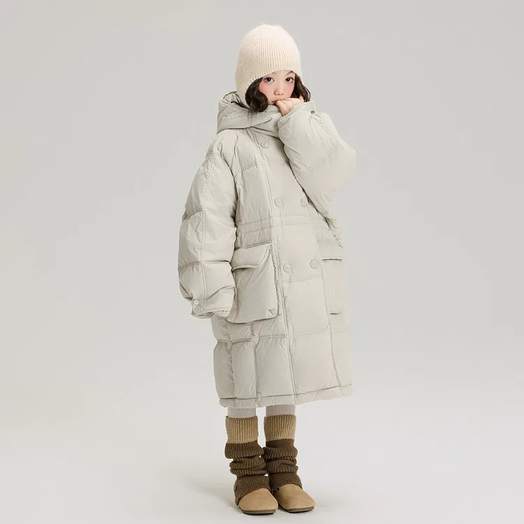 Детское пальто PROTECTCAMEL, Beige Gray — фото 4