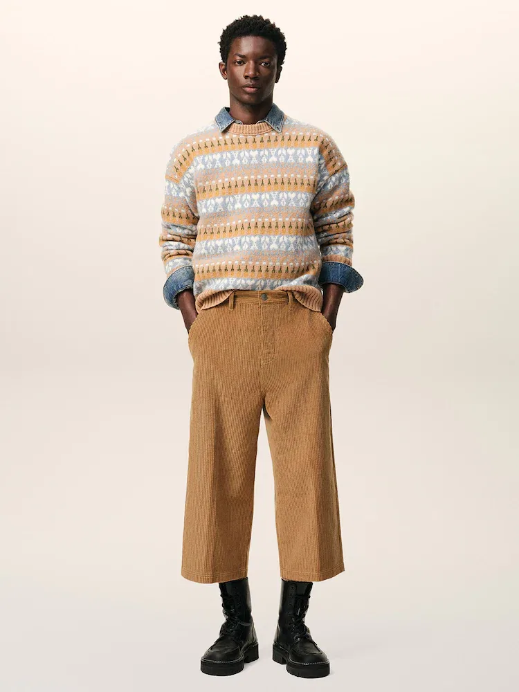 Широкие бермуды Large Bermuda Shorts AMI PARIS, Camel
