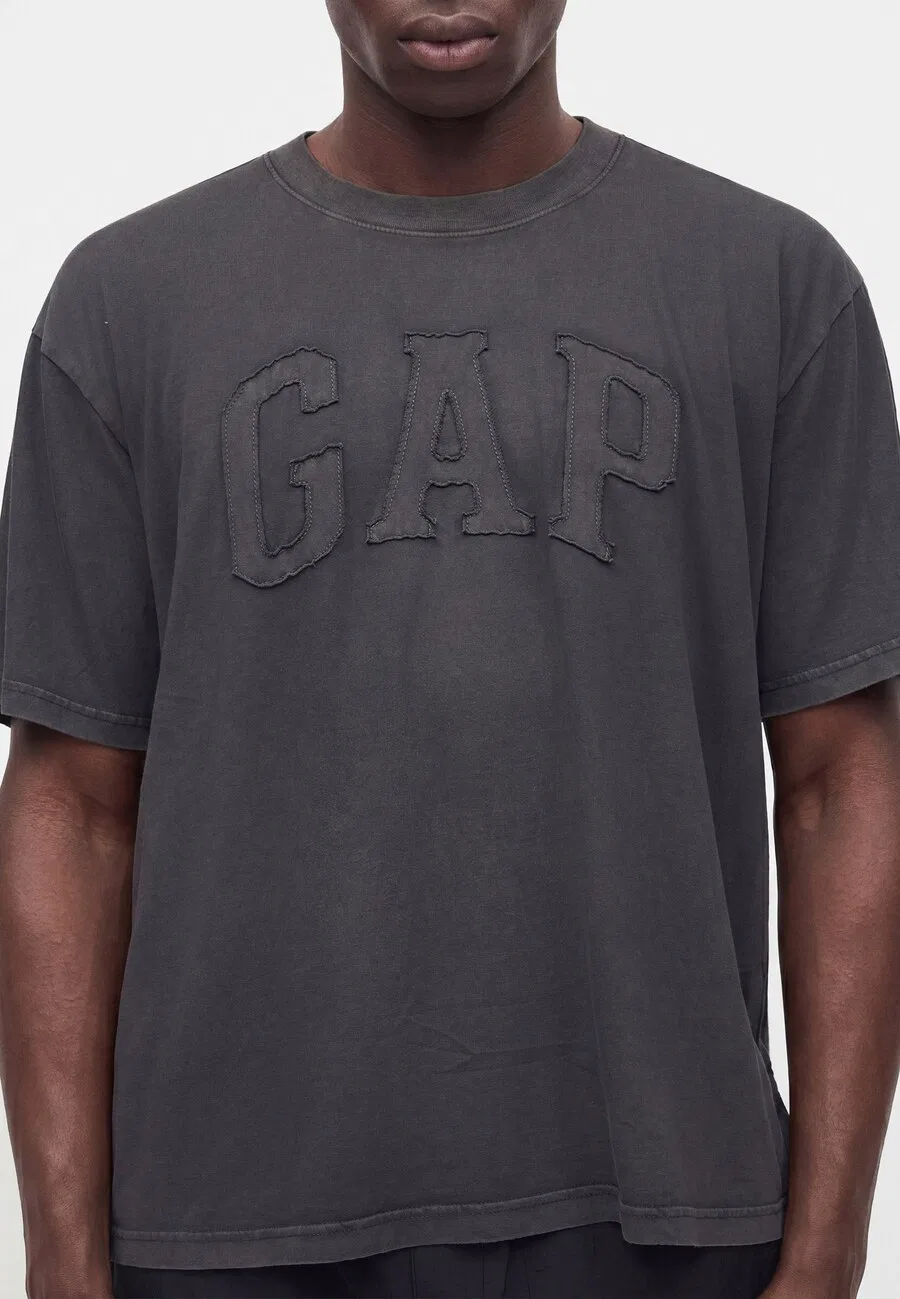 Рубашка GAP 'EVERYDAY' черного цвета — фото 2