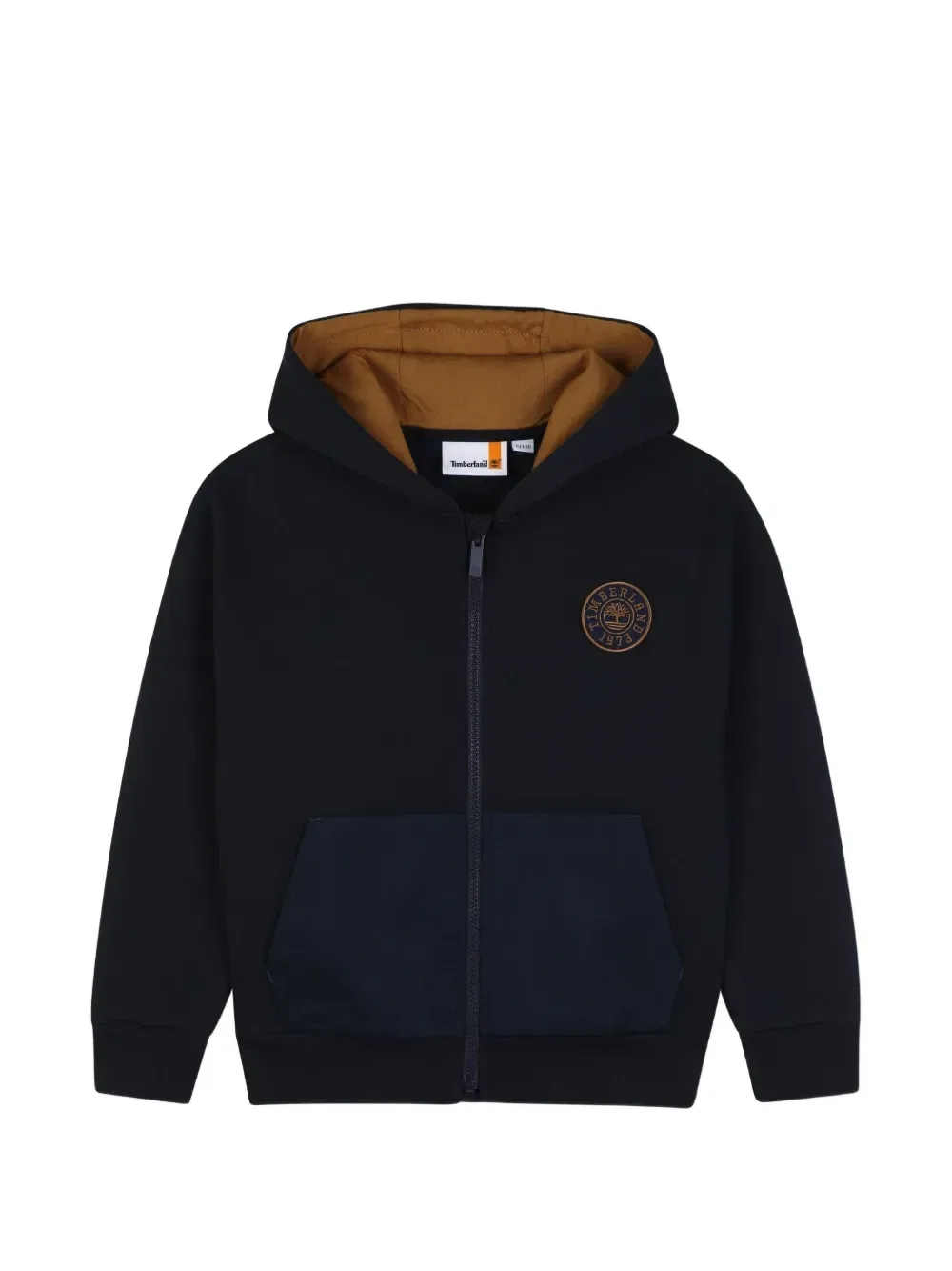 Худи с нашивкой-логотипом Timberland Kids, синий