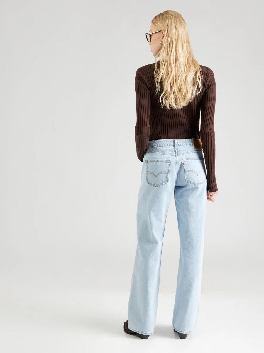 Джинсы LEVI'S свободного кроя 'LOW LOOSE' синего цвета — фото 4