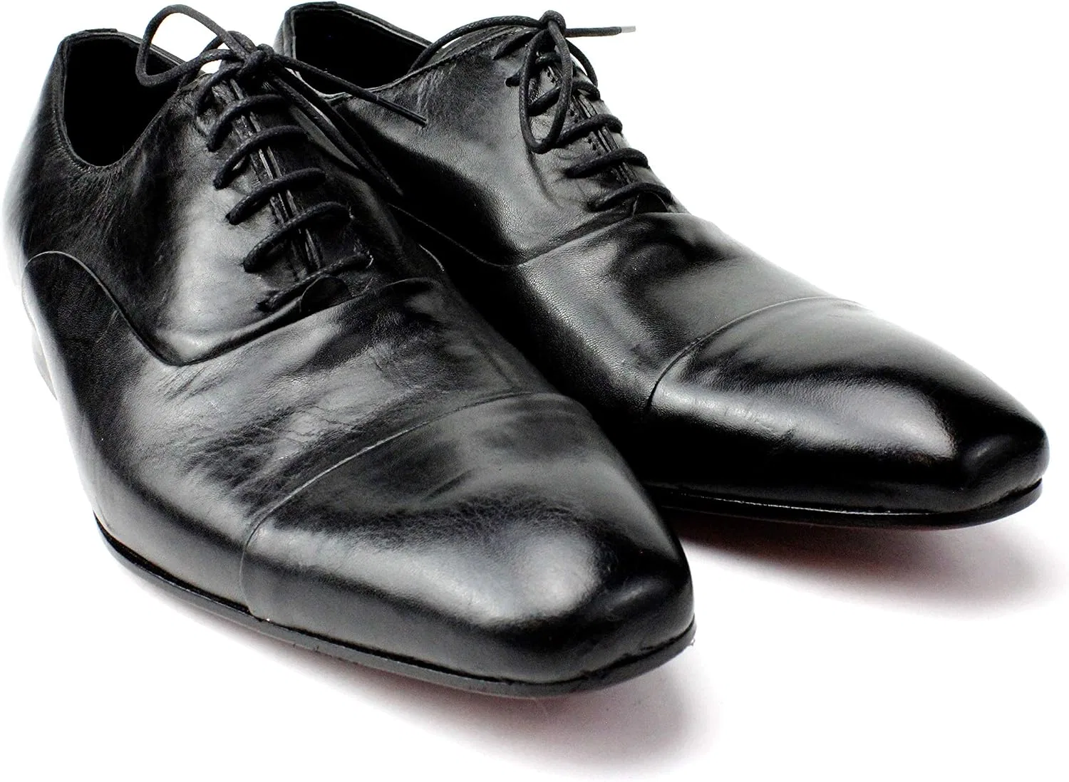 Детские кожаные туфли-оксфорды Malek Black IVAN TROY MADE IN ITALY, Black