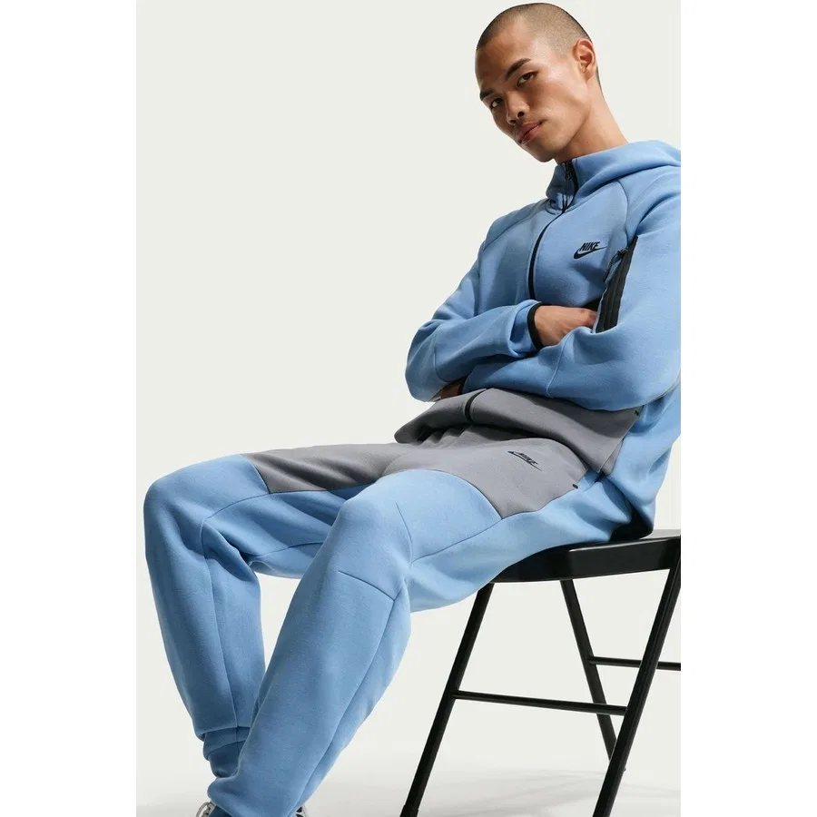 Мужские спортивные брюки-джоггеры с технологией Tech Fleece, Nike, Бирюзовый — фото 4