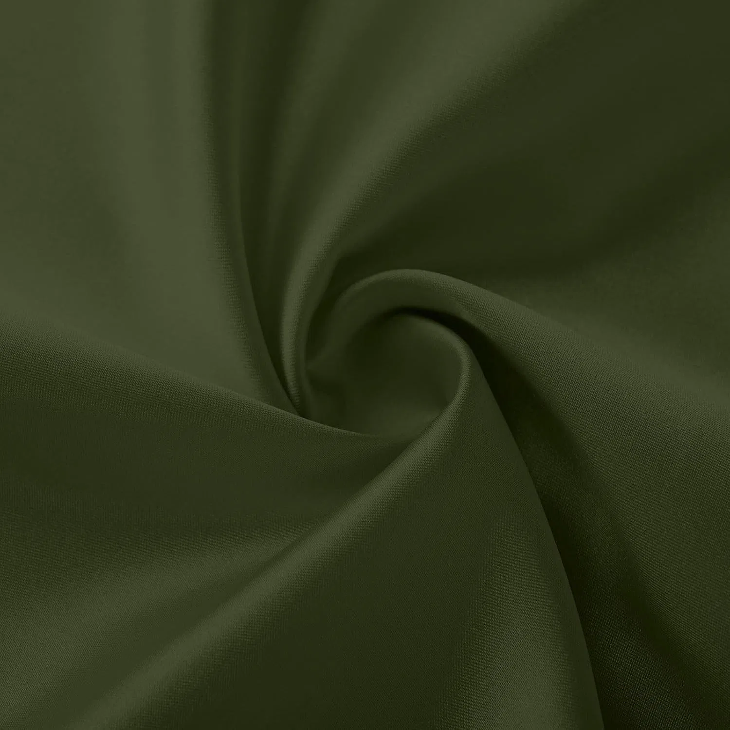 Женская блуза с запа́хом из сатина Pelang, Army Green — фото 4