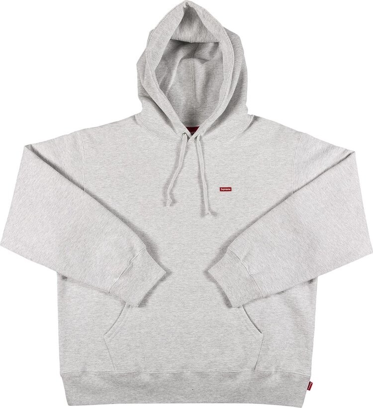 

Толстовка Supreme Small Box Hooded Sweatshirt 'Ash Grey', серый