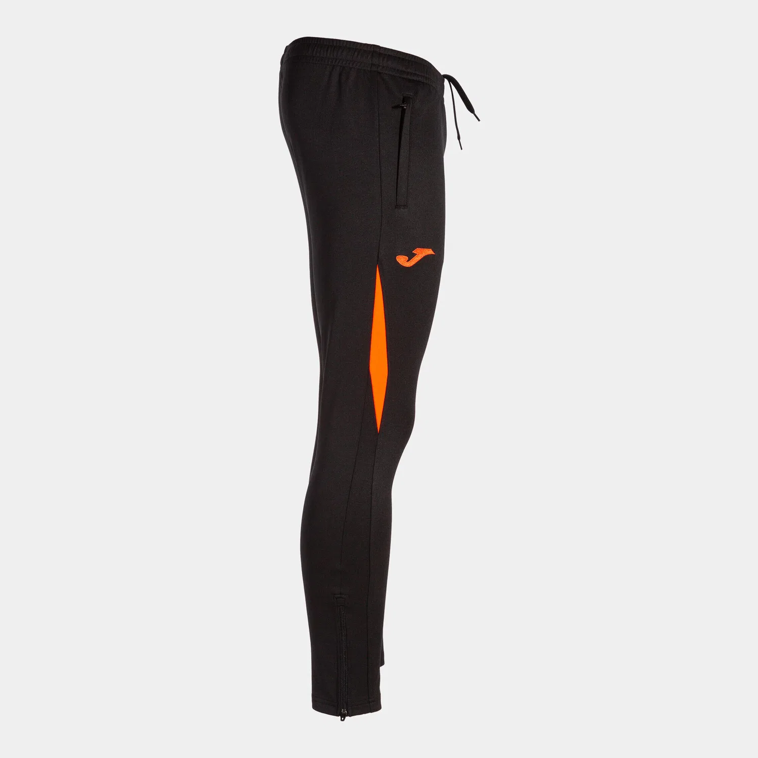 Детские спортивные штаны с флисовой подкладкой Championship VII Joma, Schwarz Orange — фото 3