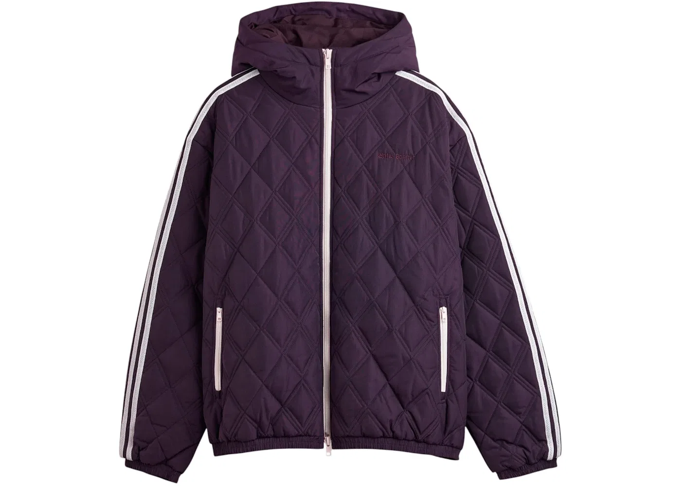Мужская куртка стеганая Adidas Wales Bonner Quilted Jkt, Shadow Maroon