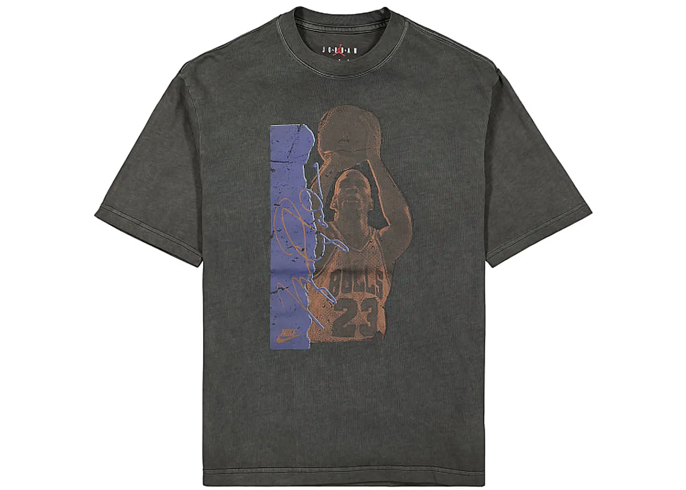 Мужская футболка с принтом Nike Jordan Flight Heritage 85 Tee, Black