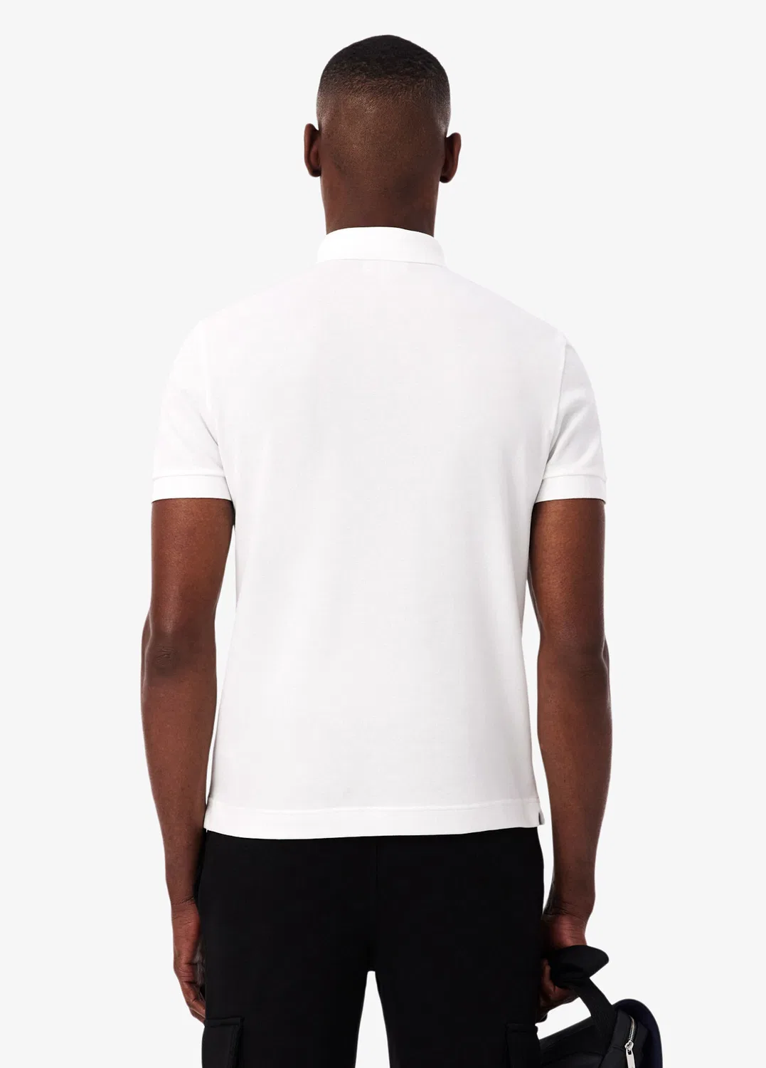 Футболка поло Lacoste Paris Regular Fit, белый — фото 3