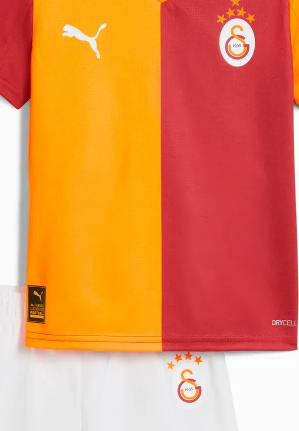 Комплект для футбола, быстросохнущий, Football Jersey Puma Red Rhythm-intense Orange, красный/оранжевый — фото 3